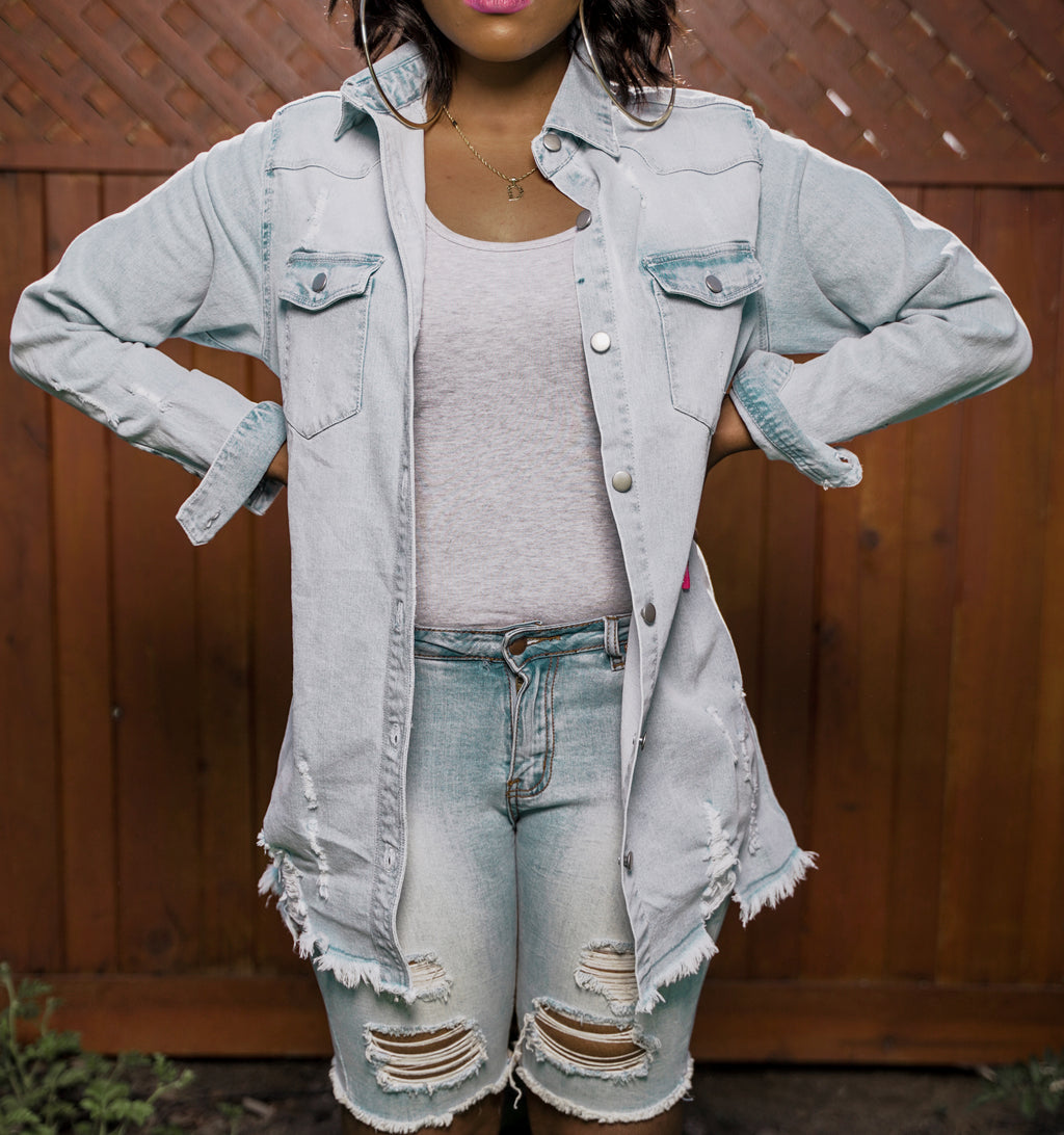 Lover Of Denim Shirt