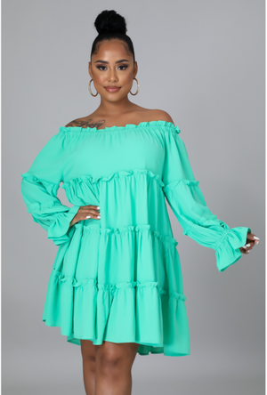 Mint To Be Different Dress